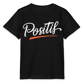 Positif - T-shirt bio MINI CREATOR Stanley/Stella Enfant - noir - Devant - Mikhail (115cm)