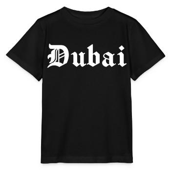 Dubai, gothic, font - Stanley/Stella MINI CREATOR Kids’ T-Shirt - black - Front - Mikhail (115cm)