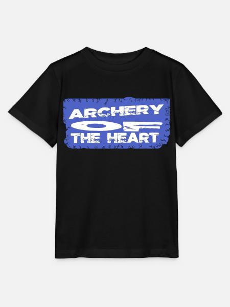 gift archery practice love community - Stanley/Stella Kinder T-Shirt MINI CREATOR - Schwarz