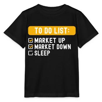To Do List Investing - Stanley/Stella MINI CREATOR Kids’ T-Shirt - black - Front - Mikhail (115cm)