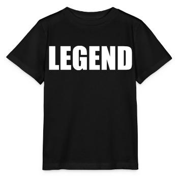 Legend - Stanley/Stella MINI CREATOR Kids’ T-Shirt - black - Front - Mikhail (115cm)