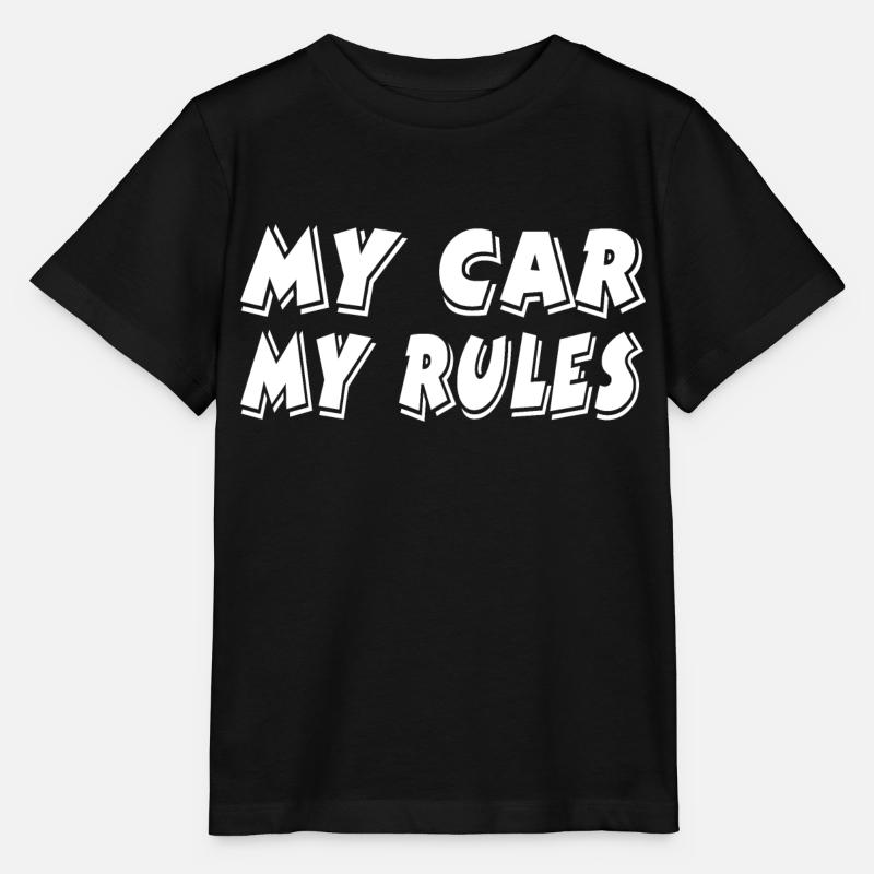 Auto - Stanley/Stella Kinder T-Shirt MINI CREATOR - Schwarz