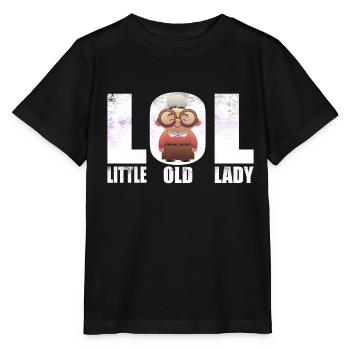 Little Old Lady - LOL - Stanley/Stella Kinder T-Shirt MINI CREATOR  - Schwarz - Vorne - Mikhail (115cm)