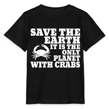 Idée de cadeau pour animaux de mer - T-shirt bio MINI CREATOR Stanley/Stella Enfant - noir - Devant - Mikhail (115cm)