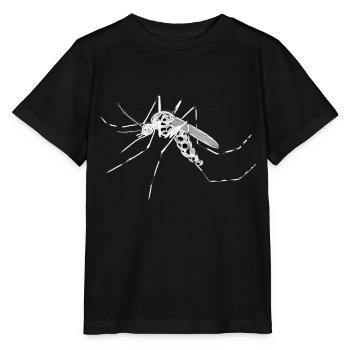 Moustique - T-shirt bio MINI CREATOR Stanley/Stella Enfant - noir - Devant - Mikhail (115cm)