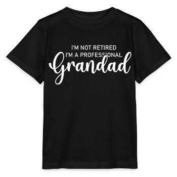 Grandad professional .Grandad The Legend - Stanley/Stella MINI CREATOR Kids’ T-Shirt - black - Front - Mikhail (115cm)