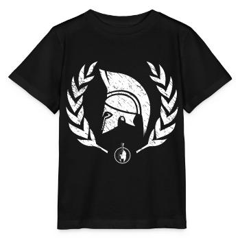 Greek - Stanley/Stella Kinder T-Shirt MINI CREATOR  - Schwarz - Vorne - Mikhail (115cm)