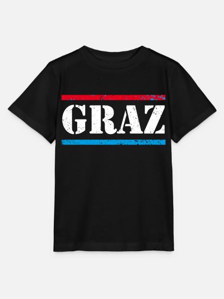 Graz - Stanley/Stella Kinder T-Shirt MINI CREATOR - Schwarz