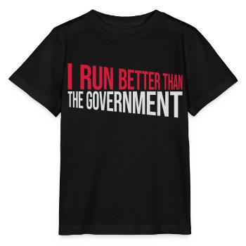 mieux fonctionner que le gouvernement - T-shirt bio MINI CREATOR Stanley/Stella Enfant - noir - Devant - Mikhail (115cm)
