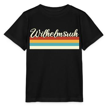 Wilhelmsruh - Pankow - Berlin - Retro - Vintage - Stanley/Stella Kinder T-Shirt MINI CREATOR  - Schwarz - Vorne - Mikhail (115cm)