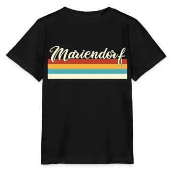 Mariendorf - Tempelhof Schöneberg - Berlin - Retro - Stanley/Stella Kinder T-Shirt MINI CREATOR  - Schwarz - Vorne - Mikhail (115cm)