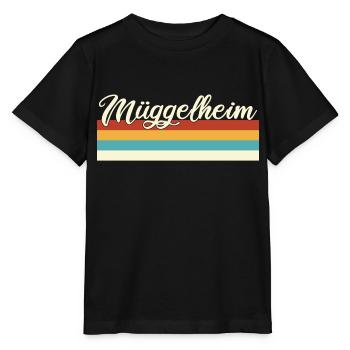 Müggelheim - Treptow - Köpenick - Berlin - Retro - Stanley/Stella Kinder T-Shirt MINI CREATOR  - Schwarz - Vorne - Mikhail (115cm)