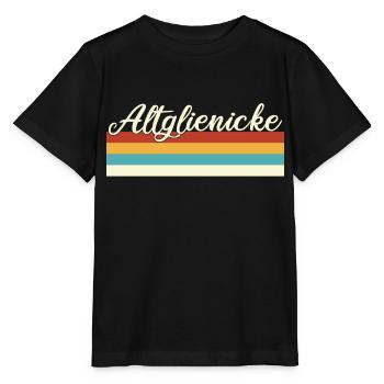 Altglienicke - Treptow - Köpenick - Berlin - Retro - Stanley/Stella Kinder T-Shirt MINI CREATOR  - Schwarz - Vorne - Mikhail (115cm)