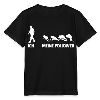 Die meisten Chamäleons haben Besitzer - Stanley/Stella Kinder T-Shirt MINI CREATOR  - Schwarz - Vorne - Mikhail (115cm)
