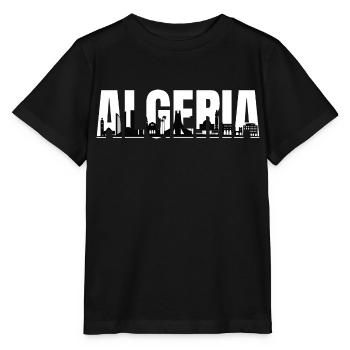 Algérie villes et monuments - T-shirt bio MINI CREATOR Stanley/Stella Enfant - noir - Devant - Mikhail (115cm)