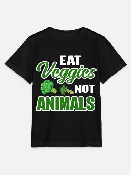 Vegan Veganismus - Stanley/Stella Kinder T-Shirt MINI CREATOR - Schwarz