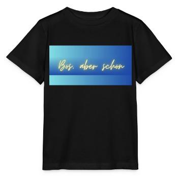 Bös, aber schön - T-shirt bio MINI CREATOR Stanley/Stella Enfant - noir - Devant - Mikhail (115cm)