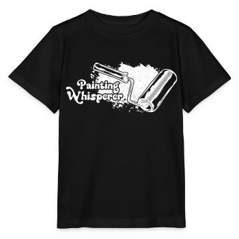 Painting Whisperer Malen künstlerisch Dekorieren - Stanley/Stella Kinder T-Shirt MINI CREATOR  - Schwarz - Vorne - Mikhail (115cm)