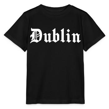 Dublin - T-shirt bio MINI CREATOR Stanley/Stella Enfant - noir - Devant - Mikhail (115cm)