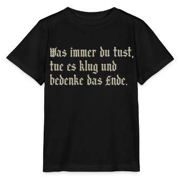 whatever - Stanley/Stella MINI CREATOR Kids’ T-Shirt - black - Front - Mikhail (115cm)