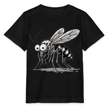 Moskito: Der kleine Blutsauger - Stanley/Stella Kinder T-Shirt MINI CREATOR  - Schwarz - Vorne - Mikhail (115cm)
