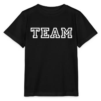 TEAM - Mannschaft - Sport - Stanley/Stella MINI CREATOR Kids’ T-Shirt - black - Front - Mikhail (115cm)