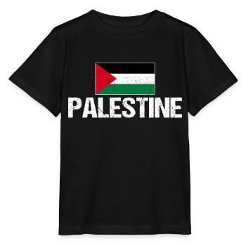 Palestina - Stanley/Stella Kinder T-Shirt MINI CREATOR  - Schwarz - Vorne - Mikhail (115cm)
