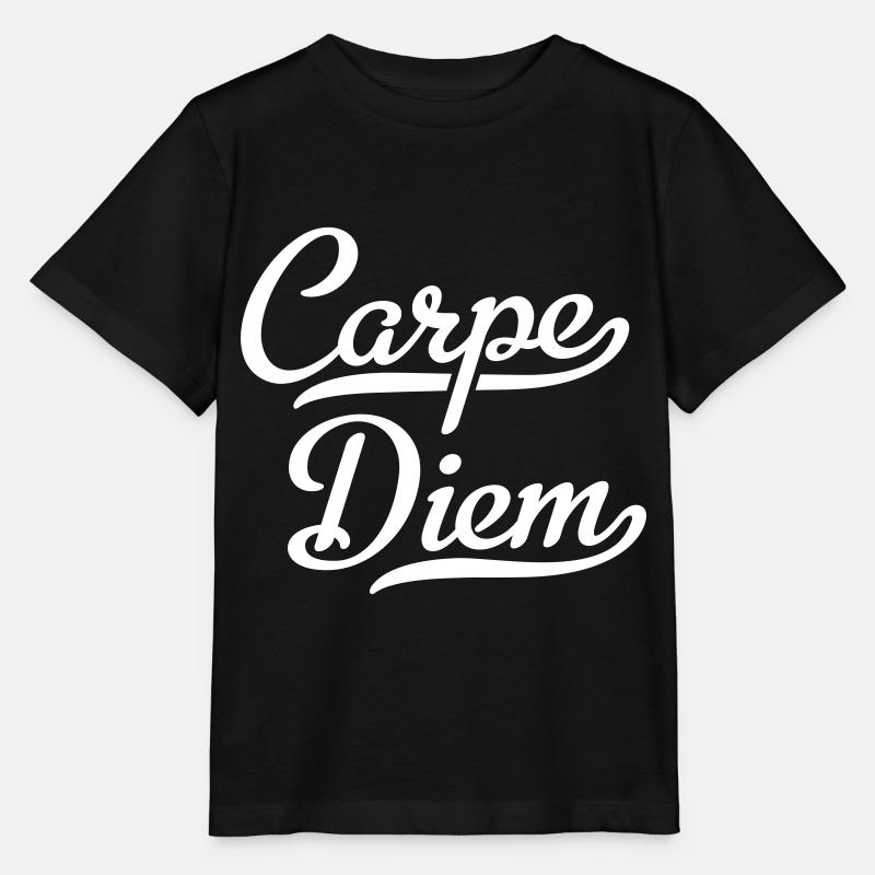 Carpe Diem - Stanley/Stella MINI CREATOR Kids’ T-Shirt - black