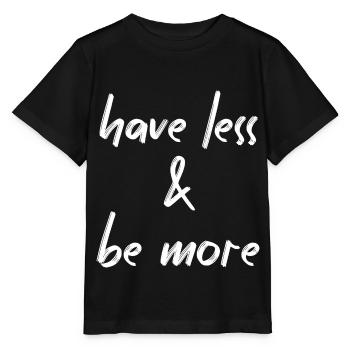Minimalisme - T-shirt bio MINI CREATOR Stanley/Stella Enfant - noir - Devant - Mikhail (115cm)