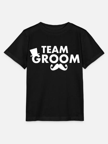Team groom - Stanley/Stella Kinder T-Shirt MINI CREATOR - Schwarz