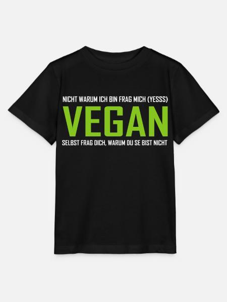 Vegan Veggie - Stanley/Stella Kinder T-Shirt MINI CREATOR - Schwarz
