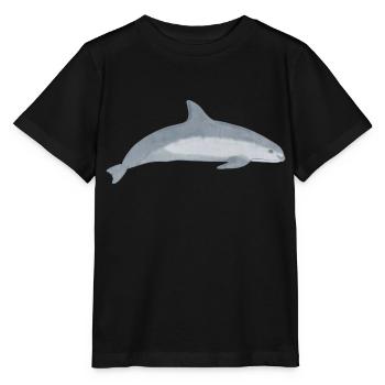 Vaquita Artenschutz Aussterben bedrohte Tierart - Stanley/Stella Kinder T-Shirt MINI CREATOR  - Schwarz - Vorne - Mikhail (115cm)