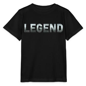 Legend - Stanley/Stella MINI CREATOR Kids’ T-Shirt - black - Front - Mikhail (115cm)