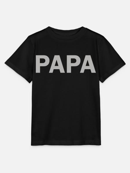 PAPA - Stanley/Stella Kinder T-Shirt MINI CREATOR - Schwarz