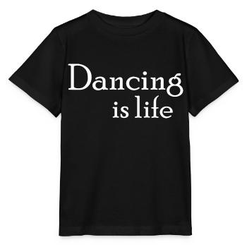 Dancing Dance Music - Stanley/Stella MINI CREATOR Kids’ T-Shirt - black - Front - Mikhail (115cm)