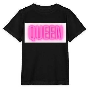 Queen - Stanley/Stella Kinder T-Shirt MINI CREATOR  - Schwarz - Vorne - Mikhail (115cm)
