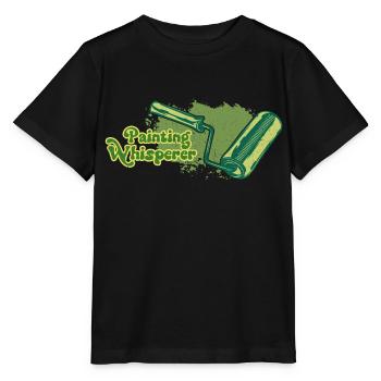 Painting Whisperer Malen künstlerisch Dekorieren - Stanley/Stella Kinder T-Shirt MINI CREATOR  - Schwarz - Vorne - Mikhail (115cm)