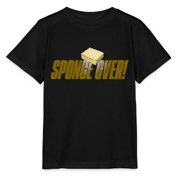 Denglisch: Spong over/ Schwamm drüber - Stanley/Stella Kinder T-Shirt MINI CREATOR  - Schwarz - Vorne - Mikhail (115cm)