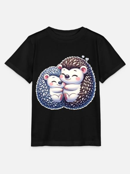 Igel - Stanley/Stella Kinder T-Shirt MINI CREATOR  - Schwarz