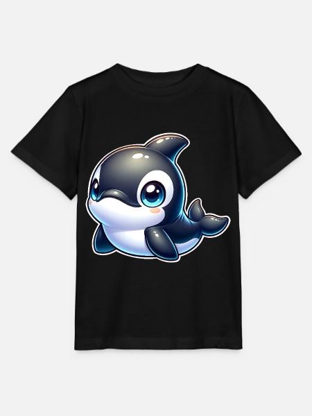 Orca - Stanley/Stella Kinder T-Shirt MINI CREATOR - Schwarz