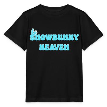 Snowbunny Heaven - Stanley/Stella MINI CREATOR Kids’ T-Shirt - black - Front - Mikhail (115cm)