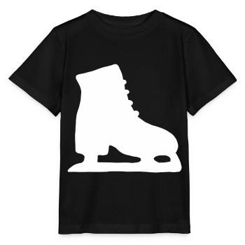 Ice skating figure skating figure skating figure skating skating - Stanley/Stella MINI CREATOR Kids’ T-Shirt - black - Front - Mikhail (115cm)