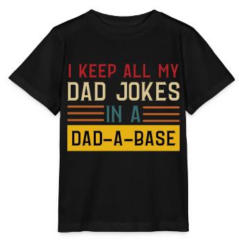PAPA WITZE - Stanley/Stella Kinder T-Shirt MINI CREATOR  - Schwarz - Vorne - Mikhail (115cm)
