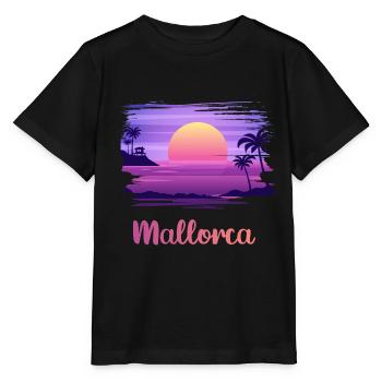 Ich liebe Mallorca - Stanley/Stella Kinder T-Shirt MINI CREATOR  - Schwarz - Vorne - Mikhail (115cm)
