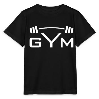 GYM - Stanley/Stella MINI CREATOR Kids’ T-Shirt - black - Front - Mikhail (115cm)
