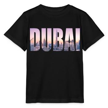 dubai - Stanley/Stella Kinder T-Shirt MINI CREATOR  - Schwarz - Vorne - Mikhail (115cm)