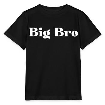 BIG BRO. BIG BROTHER - Stanley/Stella MINI CREATOR Kids’ T-Shirt - black - Front - Mikhail (115cm)