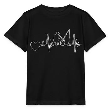 Fishing Fishing Fishing Fishing Fishing Hooks - Stanley/Stella MINI CREATOR Kids’ T-Shirt - black - Front - Mikhail (115cm)