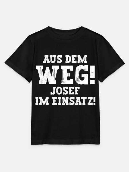 Josef Lustiger Spruch Vorname Name Josef - Stanley/Stella Kinder T-Shirt MINI CREATOR  - Schwarz
