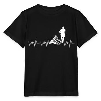 Trail Run Ultra Running Mountain Trekking Running - Stanley/Stella MINI CREATOR Kids’ T-Shirt - black - Front - Mikhail (115cm)